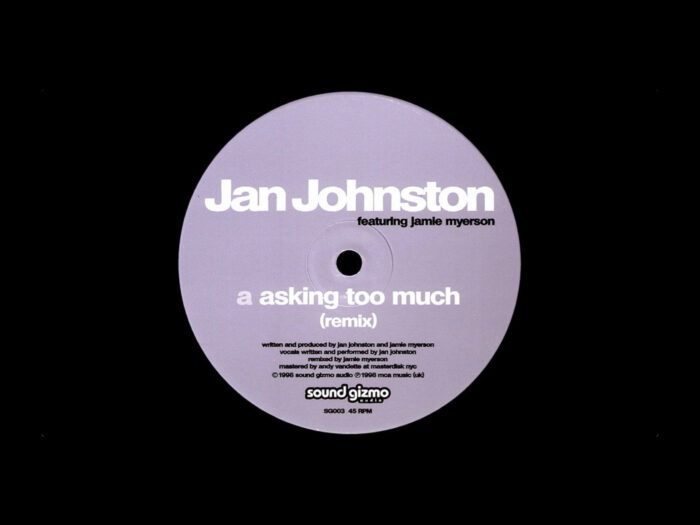 
Jan Johnston ft.&nbsp;Jamie Myerson&nbsp;- Asking Too Much&nbsp;(Remix)&nbsp;-&nbsp;отличный такой немного ретро драмчик. То что доктор прописал для ...