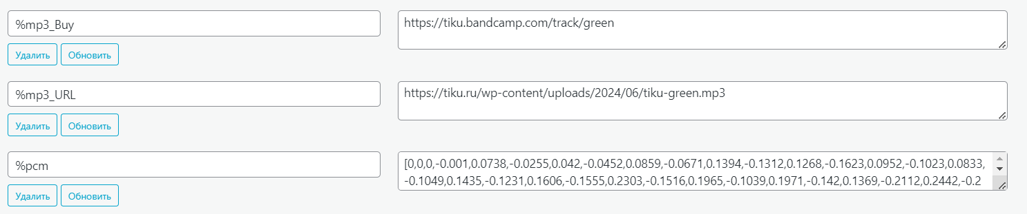 Произвольные поля WordPress